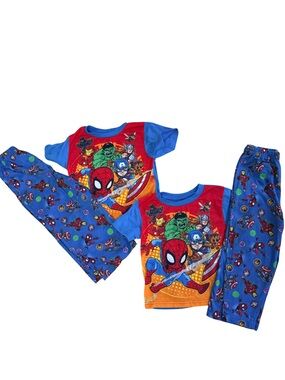 Marvel Super Hero Adventures 4T Pajama Sets